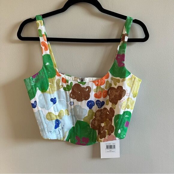 With Jéan Cindy Corset in Water Babies - Picture 3 of 10